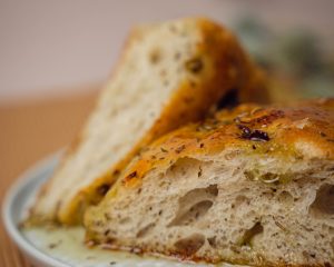 Focaccia with Infused Olive Oil Focaccia with Infused Olive Oil